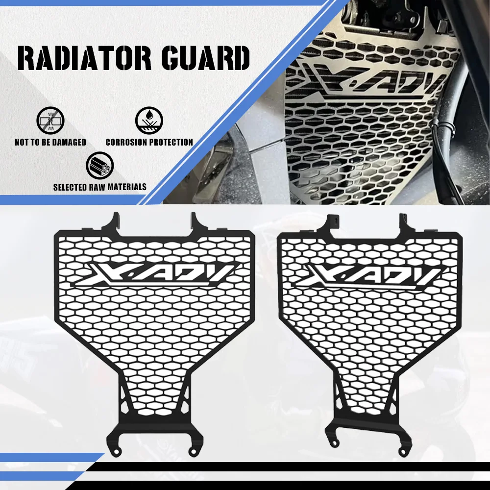 

2025 X-ADV 750 Motorcycle Radiator Grille Guard Protection Cover Protector For HONDA XADV 750 XADV750 X ADV xadv 2021-2023 2024