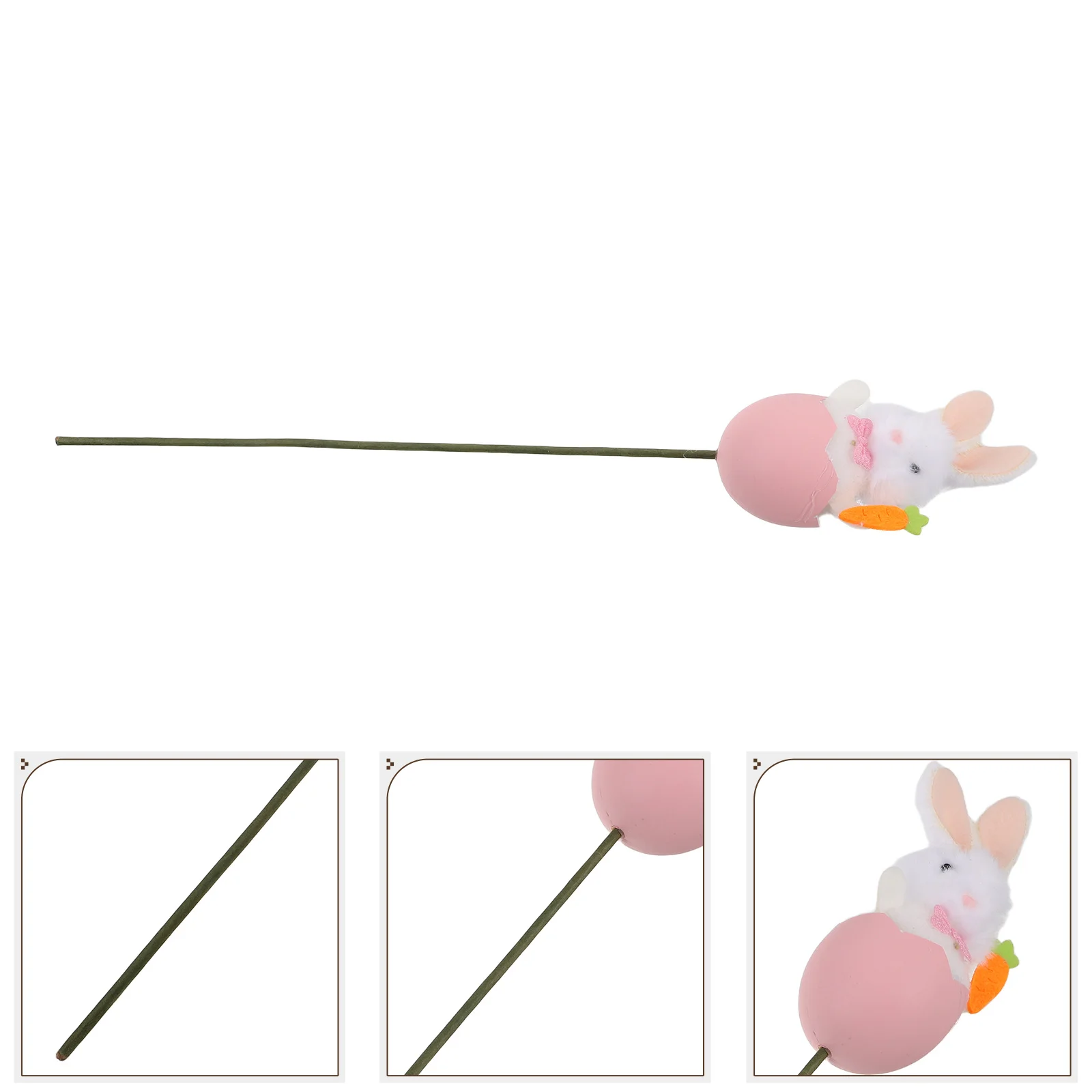 

Easter Bunny Egg Branches Artificial Floral Picks for DIY Flower Arrangements Easter Table Centerpiece Decor Egg