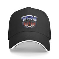 Personalized Transformer Autobots Baseball Cap Hip Hop Men Women's Adjustable Dad Hat Autumn