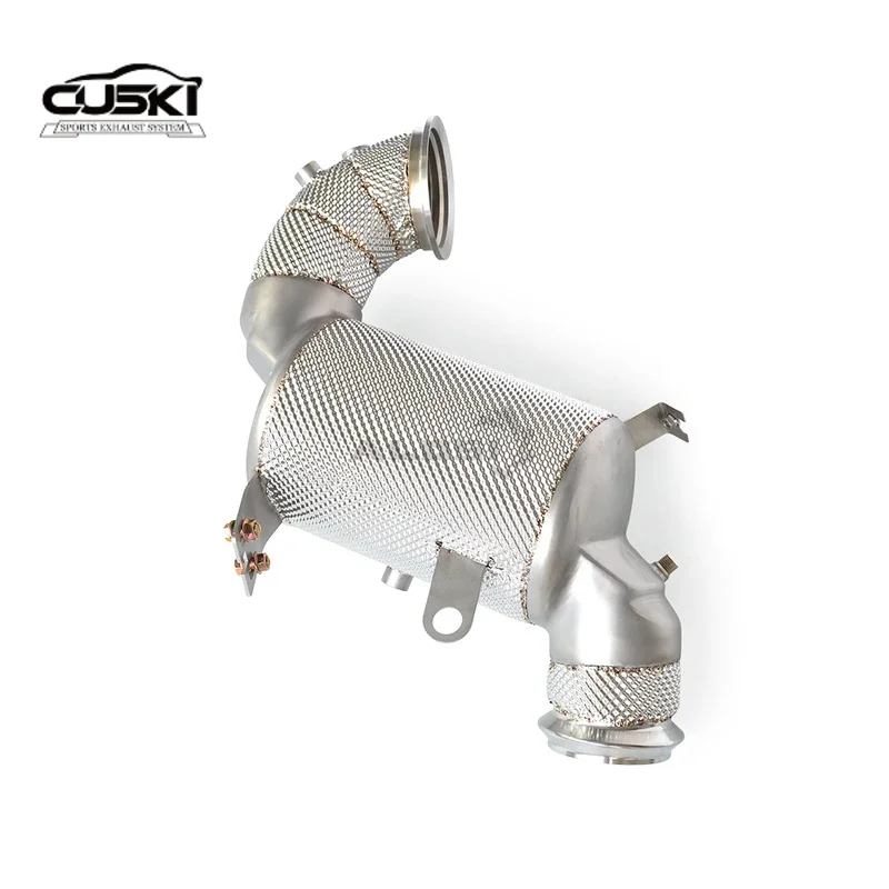 

Подходит для Lotus Emira 2.0T 2021-2024, каталитическая выхлопная труба из нержавеющей стали, высокопроизводительные выхлопные компоненты