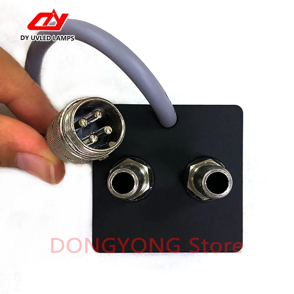 201535A UVLED Curing Lamp for Flatbed Inkjet Printer 395nm Water Cooled UV Lampe Compatible with Ricoh G5 G6 Printer Ink Cure Dr