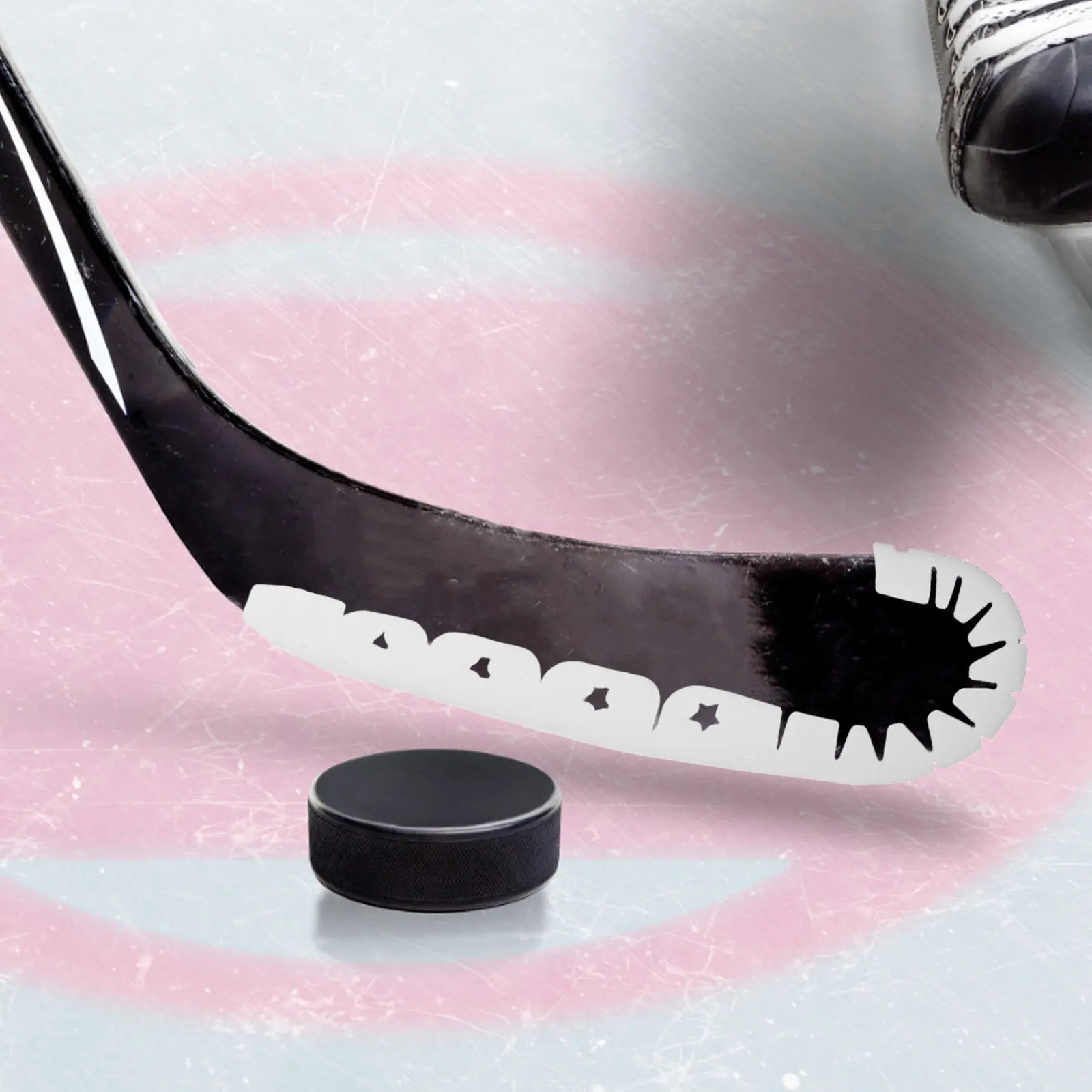

Ice Hockey Stick Blades Guard Sleeve Protective Cover Flexible PP Material Antislip Design Off-Ice Training Safety Equipment