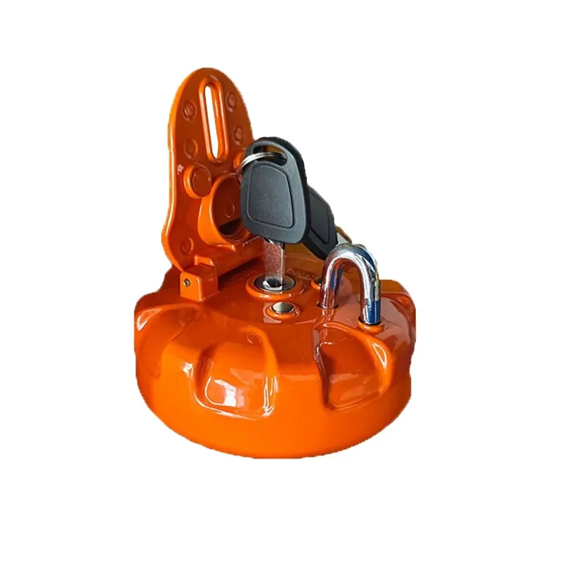1set for Doosan DX55 75 150 215 220-9C Anti-theft Fuel Tank Cap Lock Excavator