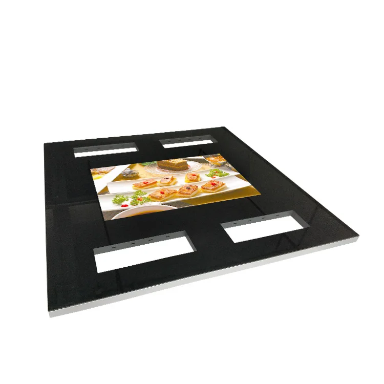 

32 inch restaurant digital menu / advertising table touch screen coffee table