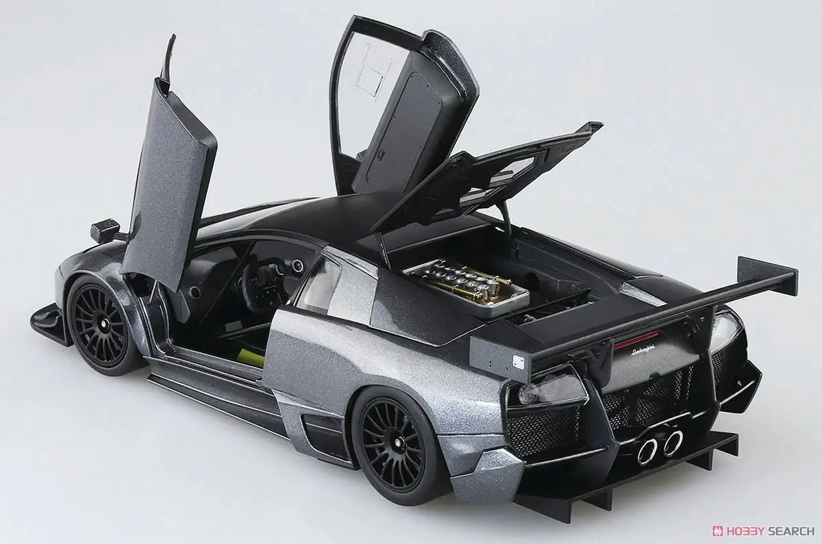 Aoshima 06374 Static Assembled Car Model Toy 1/24 Scale For Lamborghini Murcielago R-SV Supercar Car Model Kit