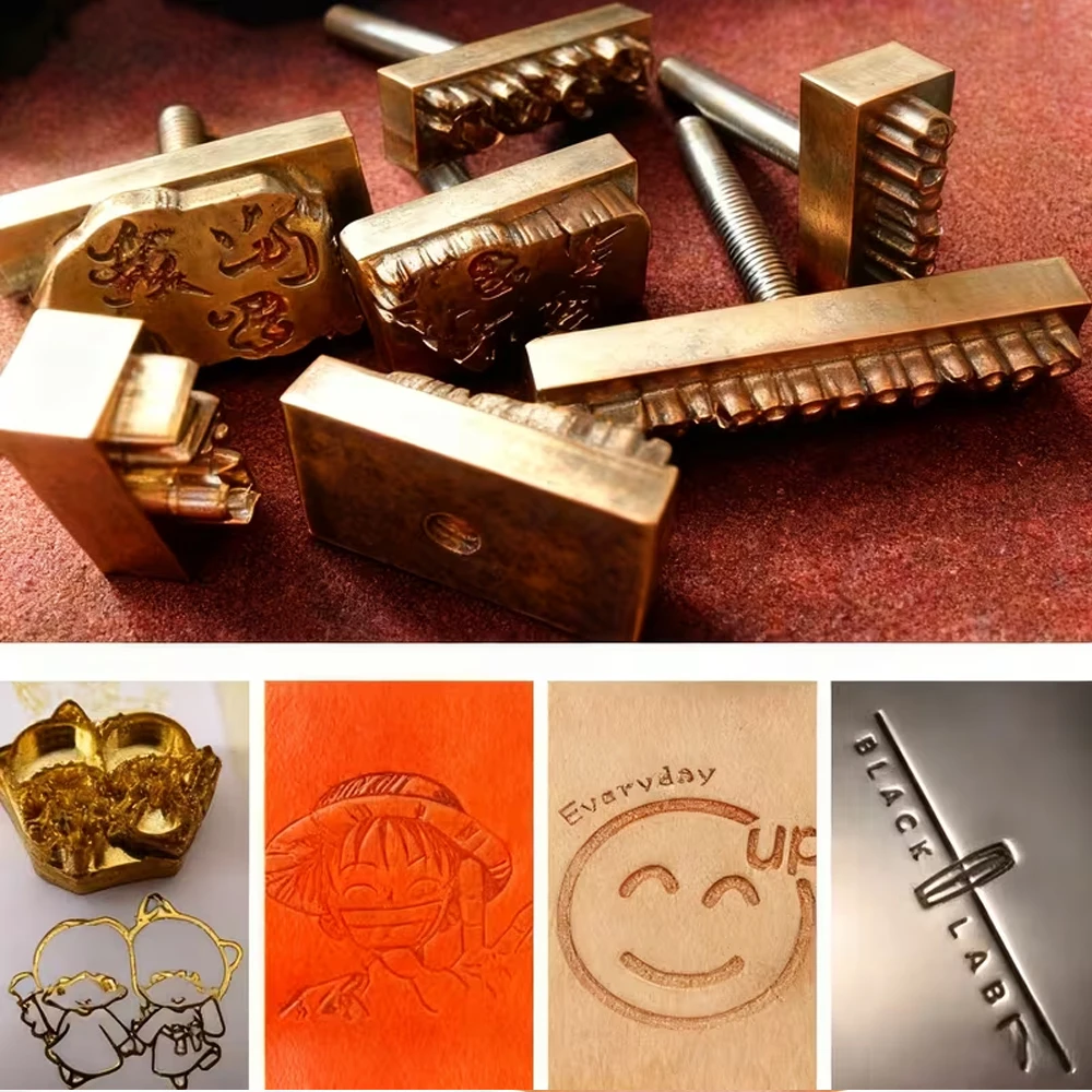 Customized Leather Stamp Perso - огляд і ціна Leatherwork Logo