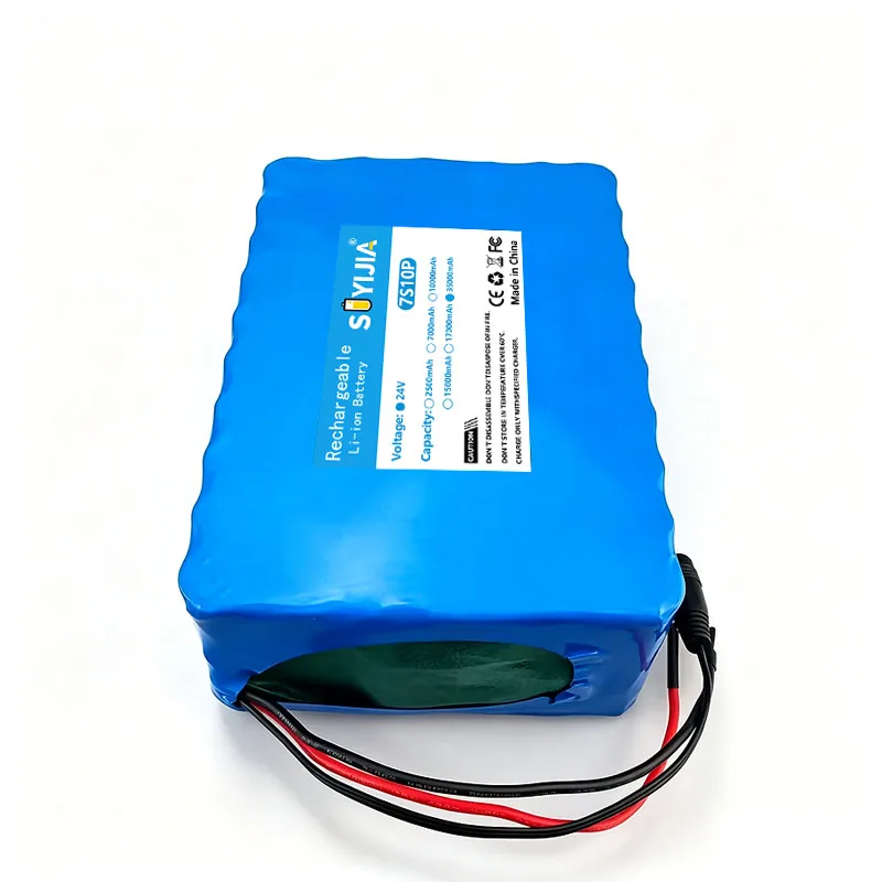 29.4V Battery for E-boat Scooter Wheelchair 24V 35Ah 18650 Lithium 7S10P Battery Pack with BMS