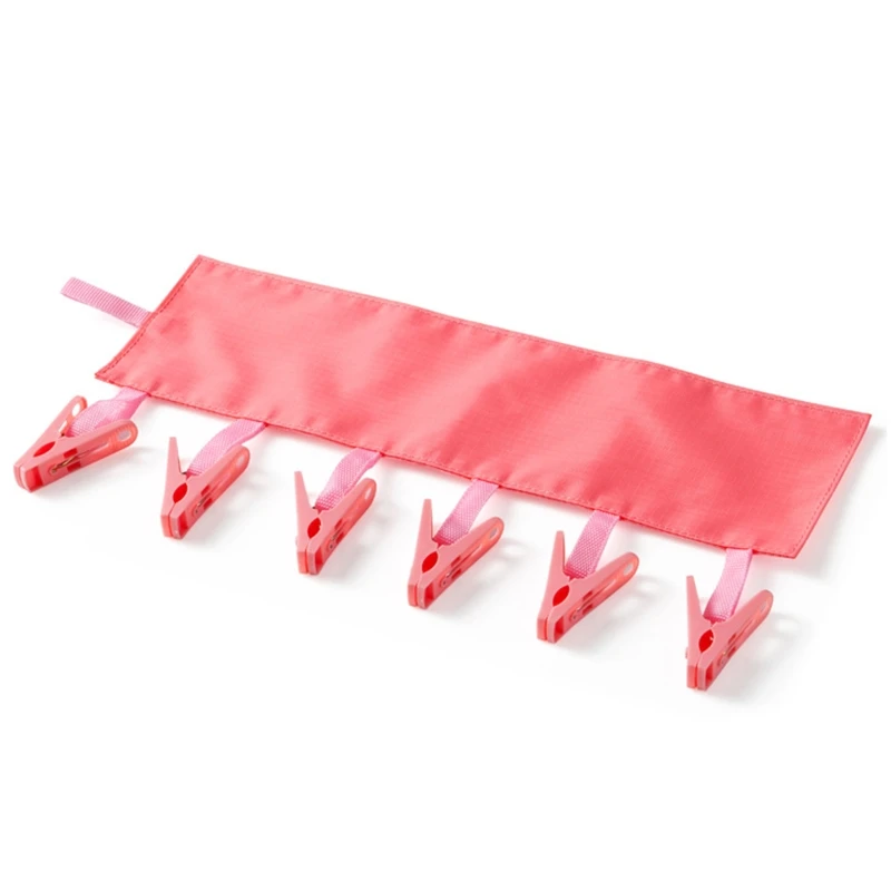 Drying Racks Multifunction Portable Travel Supplies Foldable Cloth Hanger Clips