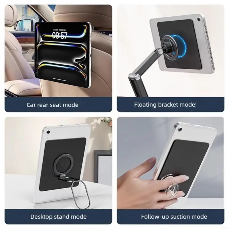 13 سنتيمتر/10 سنتيمتر/15 سنتيمتر لا شيء المغناطيسي ملصق جبل يده قارئ الكتب الكهربائية المغناطيسي ملصق للكمبيوتر اللوحي جهاز F19E