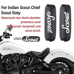 Motocicleta Shock Absorber Capa Protetora, Adequado para Indian Scout Chief Scout Sessenta, Decoração Kit