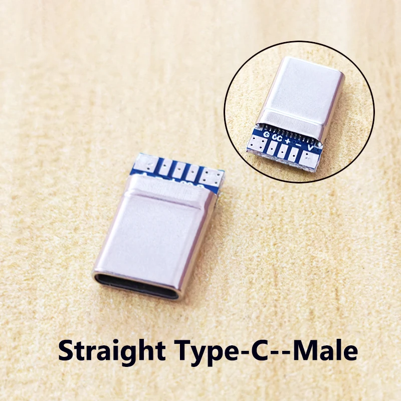Immagine 5: Kit Adattatore PCB USB 2.0 Type-C Micro con Connettori Maschio/Femmina e Scheda Breakout per Progetti Fai-da-te e Dati