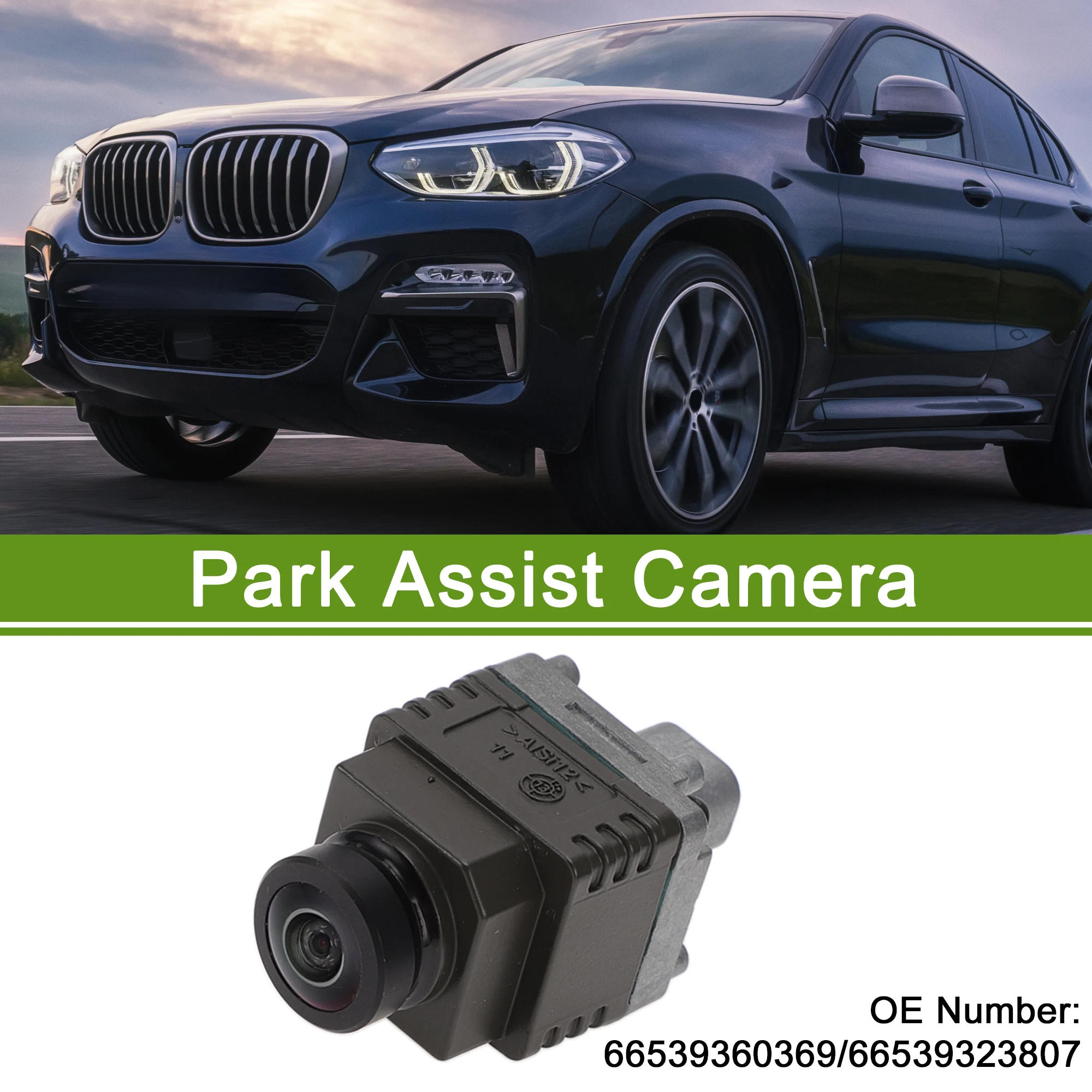 UXCELL Surround View Camera for BMW X4 X5 X6 I8 F26 F15 F85 F16 F86 I12 I15 Front Park Assist Camera