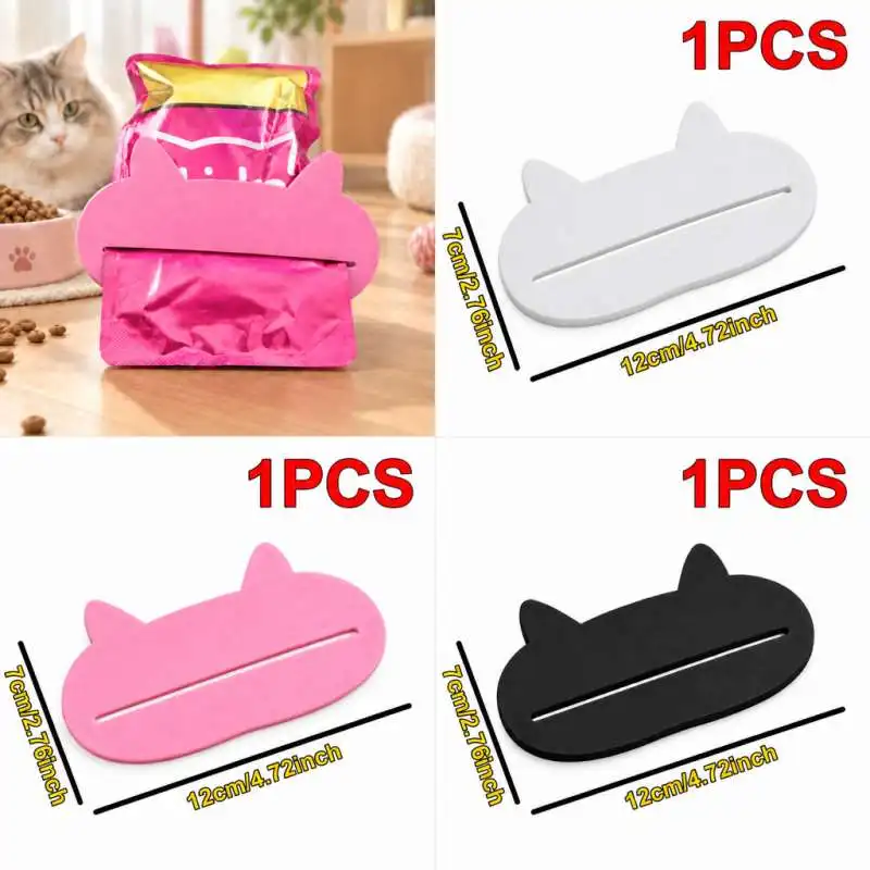 Pet Cat Food Bag Squeezer Rolling Squeeze Tool Feed Bag Press Roller For Food Bag Sealing