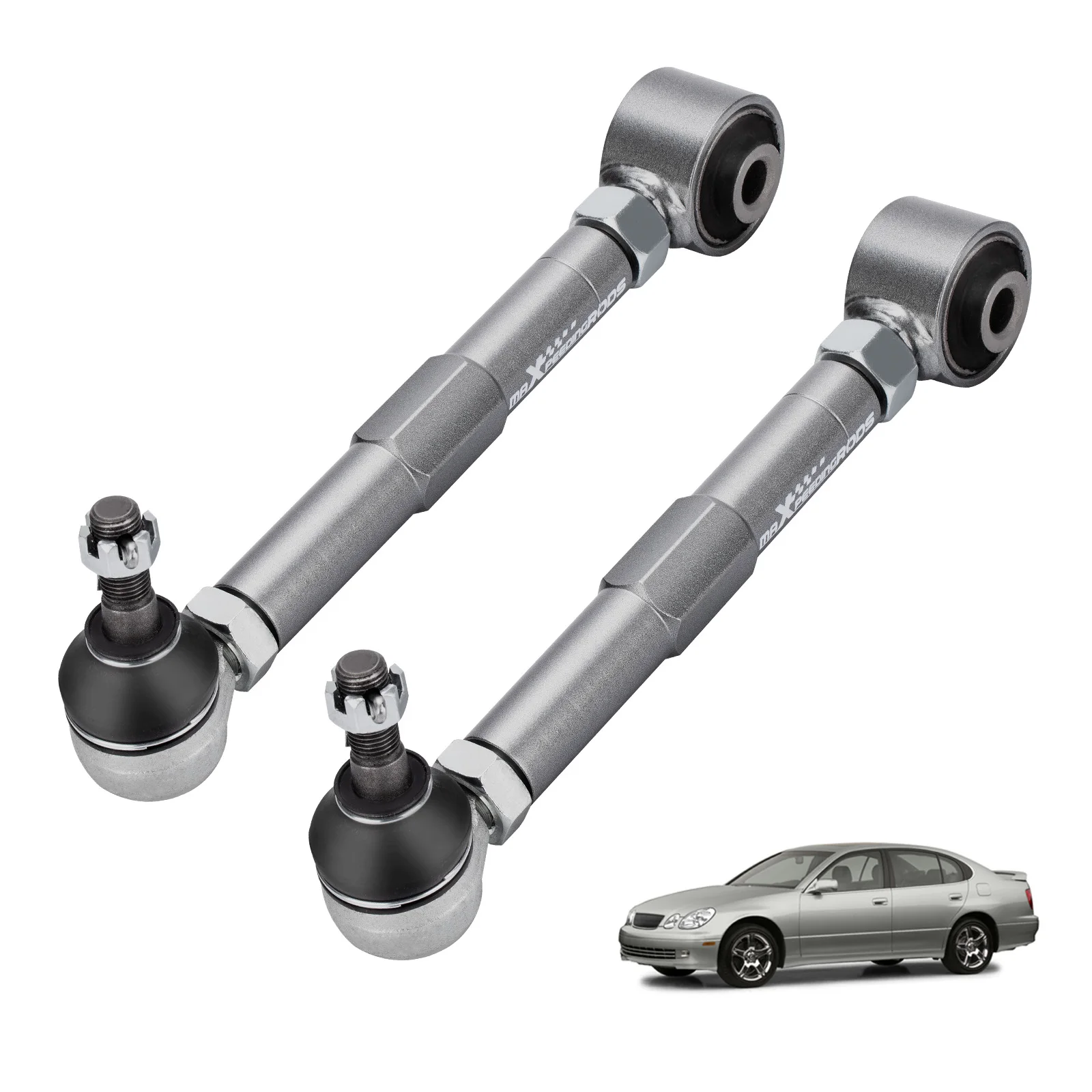 

1 Pair Adjustable Rear Toe Control Arms Kit for Lexus IS300 GS300 GS400 GS430