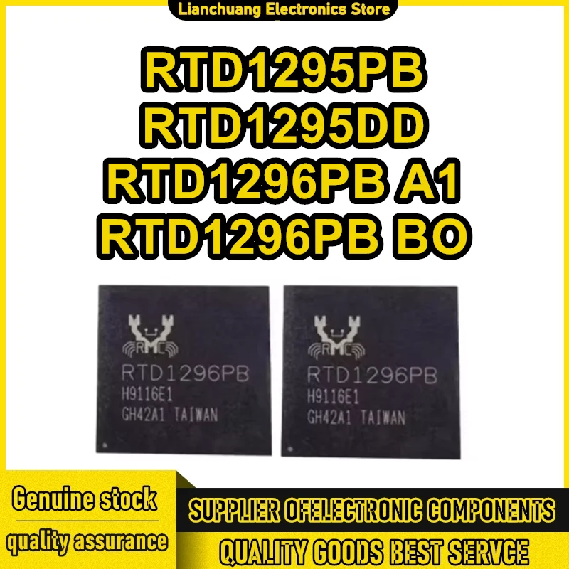 New original RTD1295 RTD1296 RTD1295DD RTD1295PB RTD1296PB A1 version BO version LCD/router chip in stock
