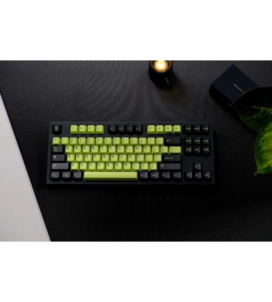 Keycap personality icon New product Original height ABS two-color 253-key Toxic keycap