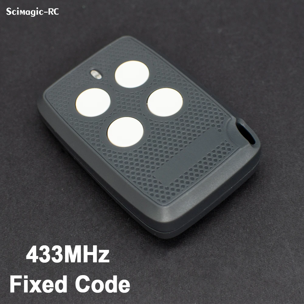 

Пульт дистанционного управления для гаражных ворот Clone PROTECO ANGIE TX433 PTX433 405 AZUL TX3 433.92 МГц, с фиксированным кодом, ручной передатчик