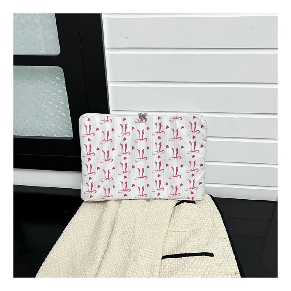 

New Bow Print Laptop Case Shockproof Lightweight Tablet Case Protective Laptop Sleeve School