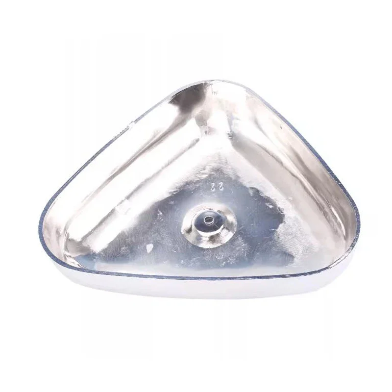 الكروم/أسود ABS دراجة نارية منقي هواء مبيت مرشح التدفق العالي غطاء لهوندا الظل VT600 Steed 400 VLX 600 1988-1998 #4