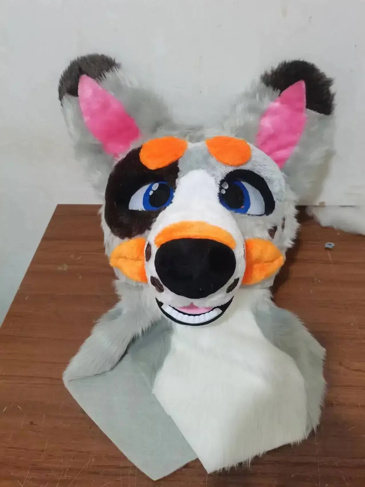 ชุดมาสคอตสุนัข ขนสุนัขจิ้งจอก ชุดสุนัขพันธุ์ฮัสกี้ ชุดขนสัตว์ ชุดแฟนซี สำหรับงานฮาโลวีน คริสต์มาส งานวันเกิด ของขวัญ