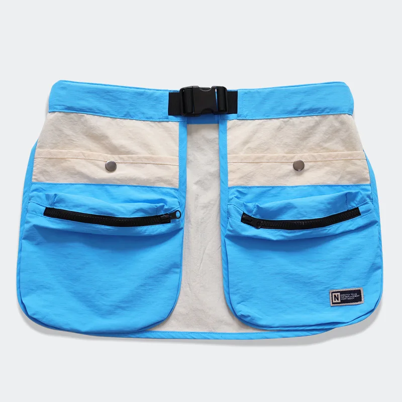 حقيبة خصر عصرية متعددة الوظائف للاستخدام الخارجي مع جيب وسحاب لوا لتسلق الجبال حقيبة خصر رياضية للرجال والنساء