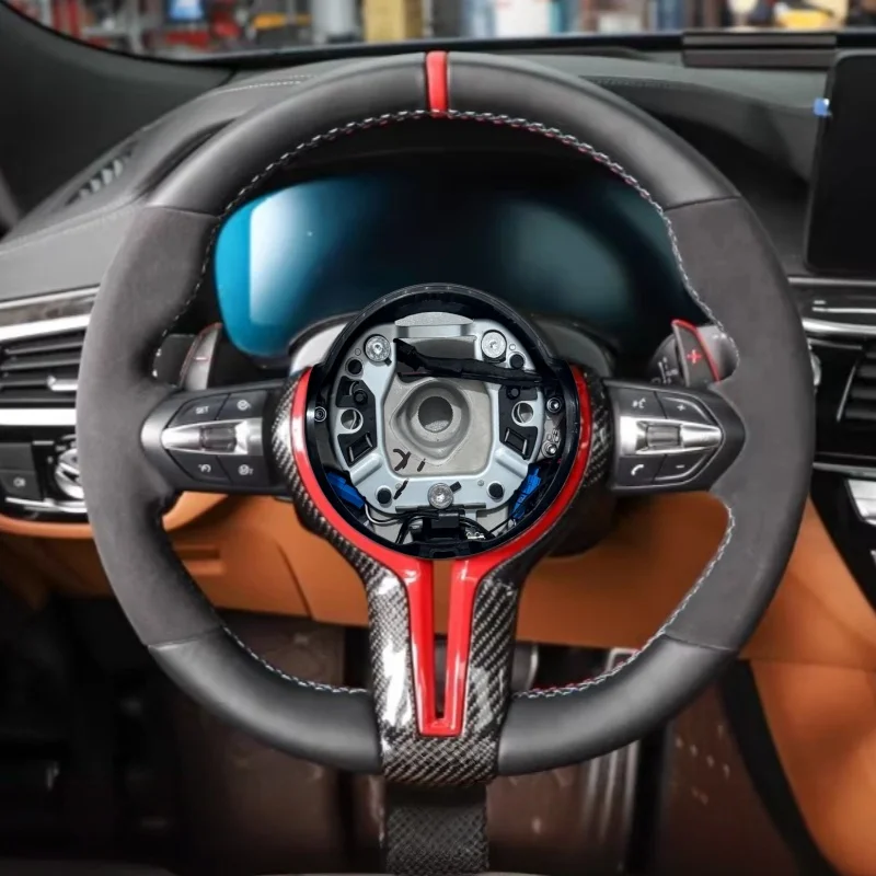 

Customized Suede M Sport F20 F30 F40 3 Series 5 Series 6 Series X1 X2 X3 X4 X5 X6 M3 M6 Accessories Steering Wheel For BMW M3