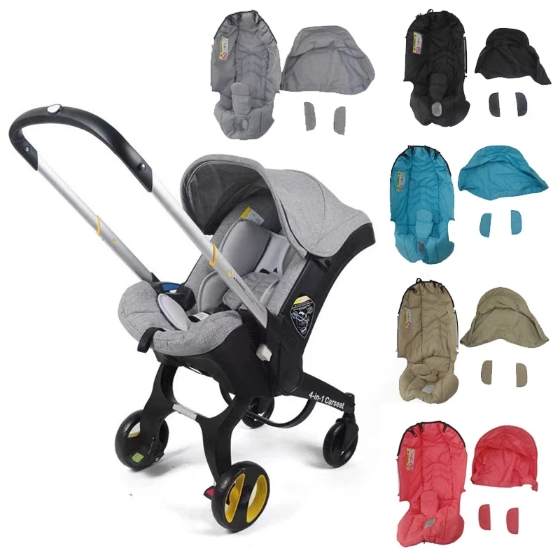 Kinderwagen Zubehör für Doona Autos itz Kinderwagen Stoff Ersatz Regenschutz Winter Fußsack Aufbewahrung tasche Kissen Matte