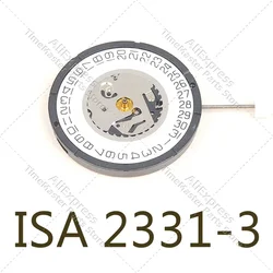New Original Swiss ISA 2331 quartz movement 3 hands Date At 3 watches movement spare parts repair parts