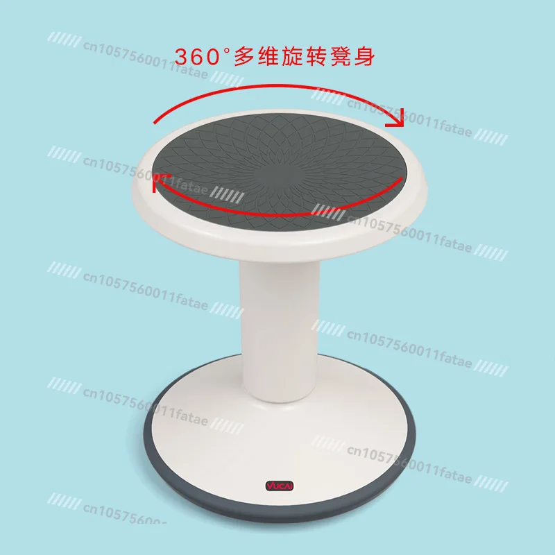 

Adjustable Height Parent-Child Study Stool & Fitness Twist Chair, Ergonomic & Foldable