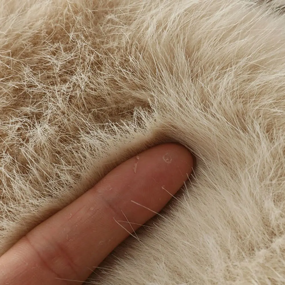 تقليد الأرنب الفراء يندبروف قفازات سميكة الدافئة أصابع كاملة الشتاء قفازات دافئة بطانة ناعمة النساء القفازات الشتاء #2