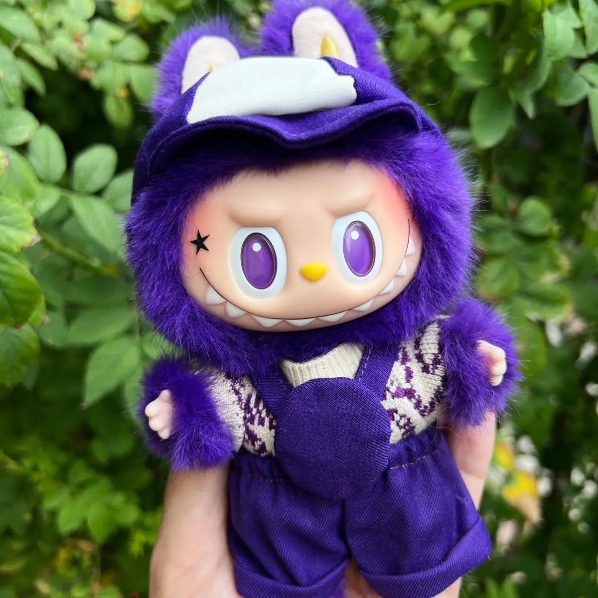 New The Monsters Labubu Panda Purple Little Milan Thailand Limited Edition Vinyl Dolls Fashion Toys Funny Pendant Model Toy Gift