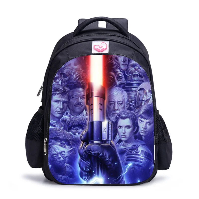 Backpack STAR WARS Film and Television Peripheral Yoda Baby Student School Bag Children\'s Backpack School Bag Gift