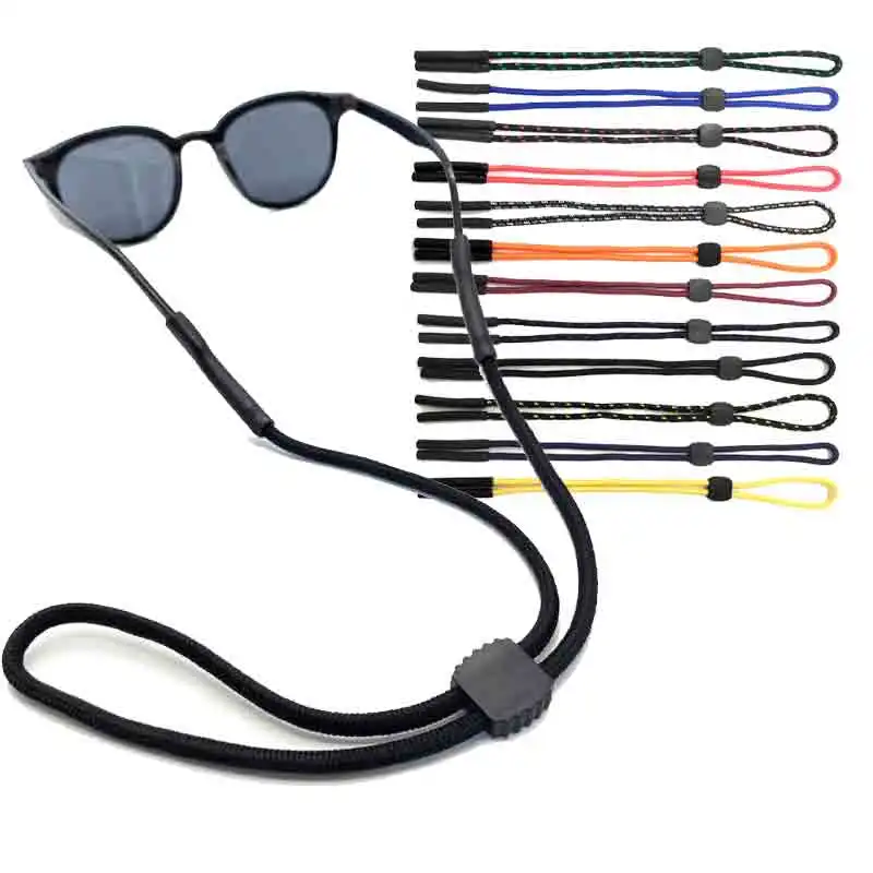 Adjustable Sports Eyeglasses Straps  Polypropylene Multi-color Anti-Slip String Glasses Ropes Band Cord Eyeglass Chain Durable