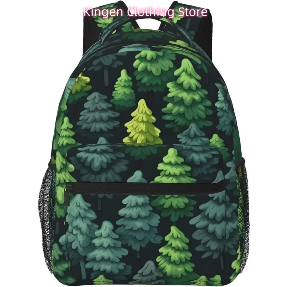 

Сумка для ноутбука «Снова в школу», весенний лесной лист, растения, легкий рюкзак для ноутбука, легкий многоцелевой дорожный повседневный рюкзак U