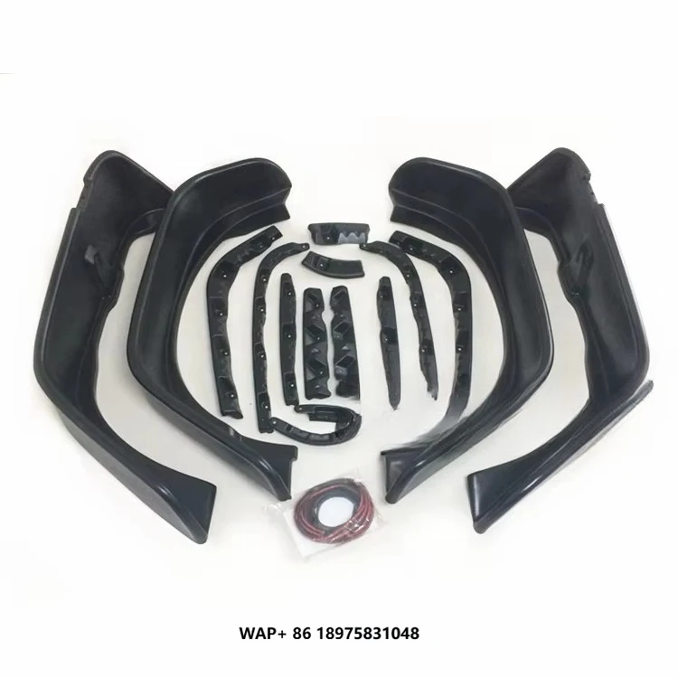 

ABS Flare 4x4 Mudguard Mud Flaps Fender Flares for JK 07-14 4 Doors 2doors
