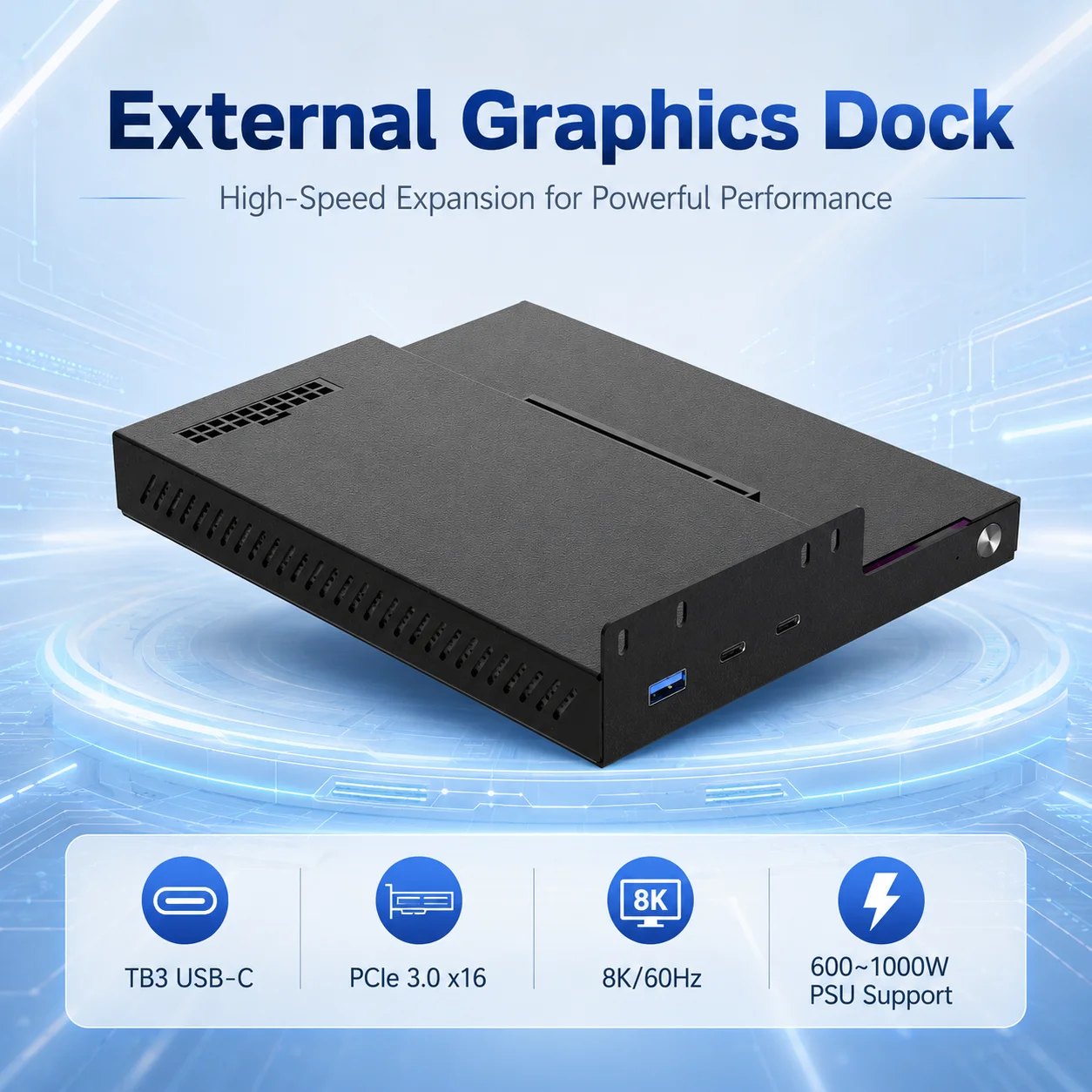 Внешняя док-станция для GPU с – обзор и цена Thunderbolt 4 External Gpu Enclosure