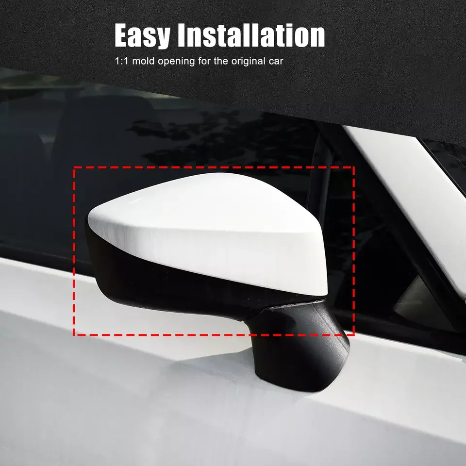 Real Carbon Fiber Side Mirror Cover Caps For Subaru BRZ Toyota GR 86 2013-2020