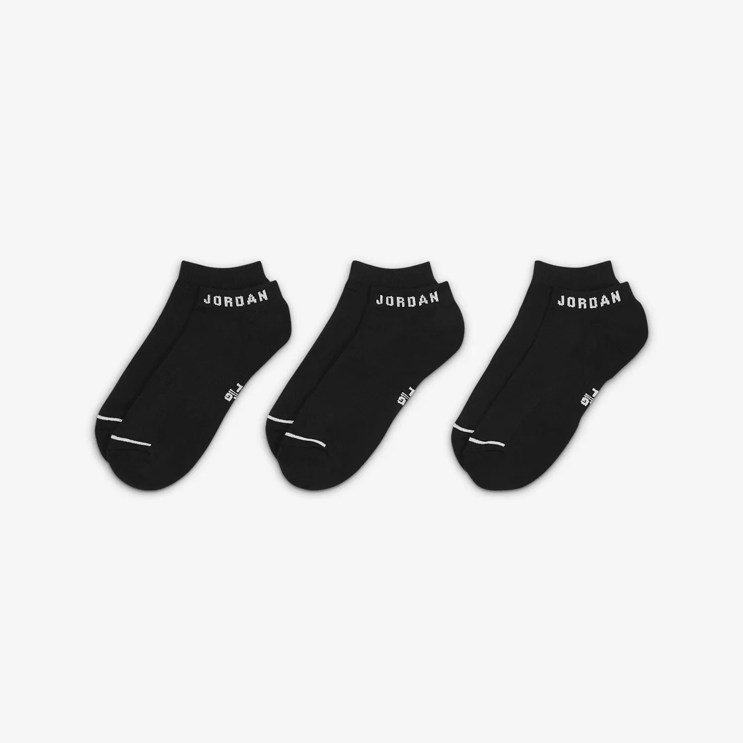 Nike Authentic Jordan Everyday Men's and Women's Triple Pair Sports Socks DX9656-010