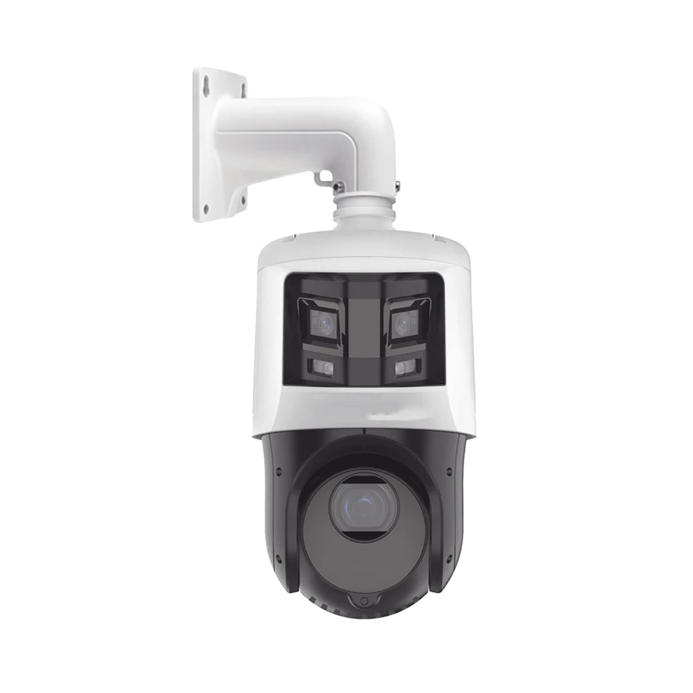 PTZ Camera 25x Optical Zoom Panoramic 6MP+4MP Color+IR Network Speed Dome ONVIF NDAA
