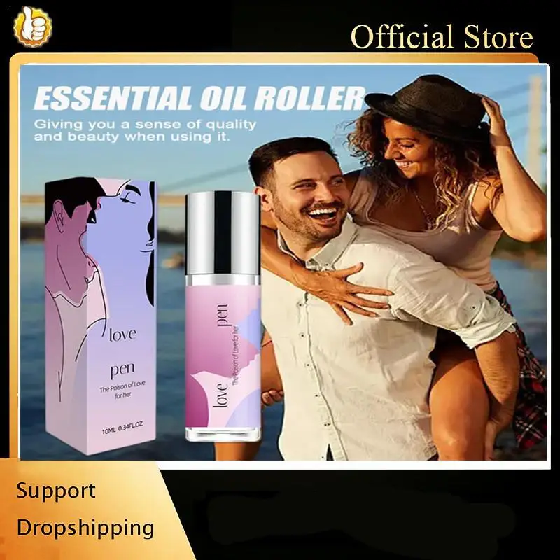 

10ml Pheromone Roller Perfume For Men Womens Sex Long Lasting Stimulating Flirting Glamour Dating Fragrance Attraction Perfum