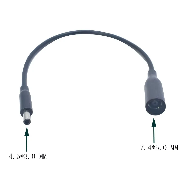 

30 pcs DC Adapter 7.4*5.0 Female to 4.5*3.0 mm Male For Dell Laptop Power Adapter Cable