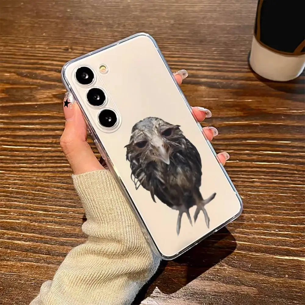 

Owls F-Funny OvO For Samsung A10 A12 A31 A40 A70 Transparent Cover Phone Case