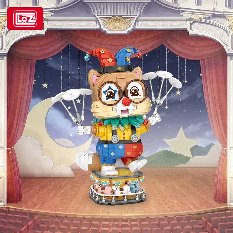 LOZ Mechanical Squirrel Educational Toy Model Assembled Desktop Toy Ornaments Children's Building Block Toy Gift