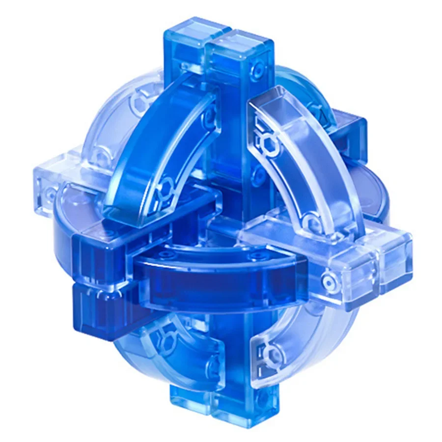 Qiyi  LuBan Lock Kong Ming Lock  IQ Brain Teaser Puzzles Game Toy for Kids Children Montessori 3D Puzzles Game Unlock Toys