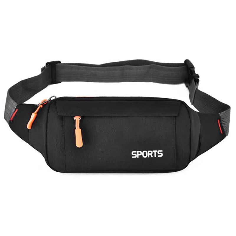 Tasche da corsa multifunzionali per sport all'aria aperta semplice Casual selvaggio Unisex registratore di cassa Business