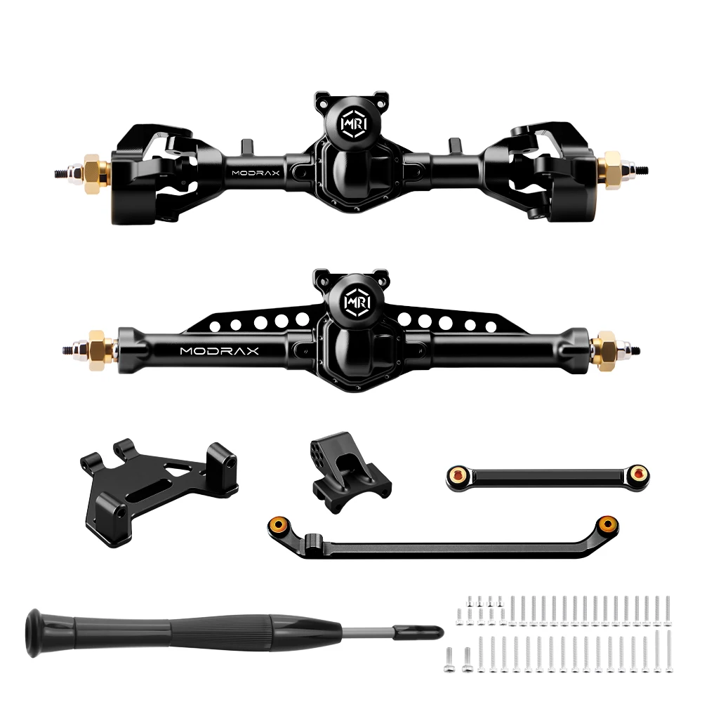 ModRax +6mm SCX24 Axles with 3-Section CVD for 1/24 Axial SCX24