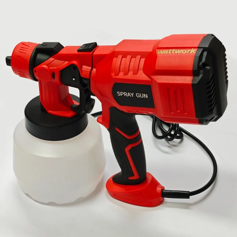 Wattwork Spray guns for paint High-Efficiency Spray  for House Painting 800ML Lightweight & User-Friendly