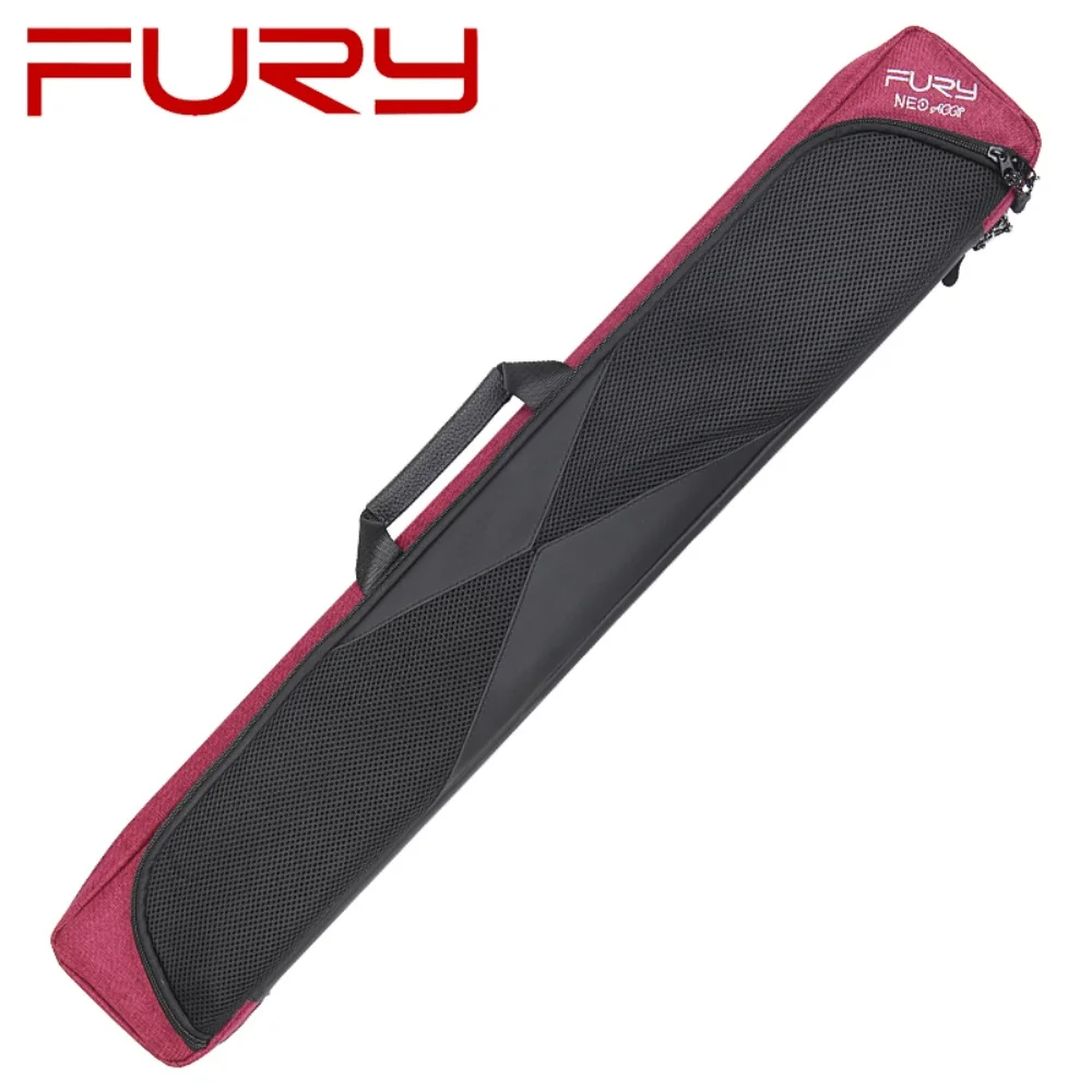 FURY NEO Canvas 4 Butts 4 Shafts Multi-Colors Billiard Pool Cue Case Holder