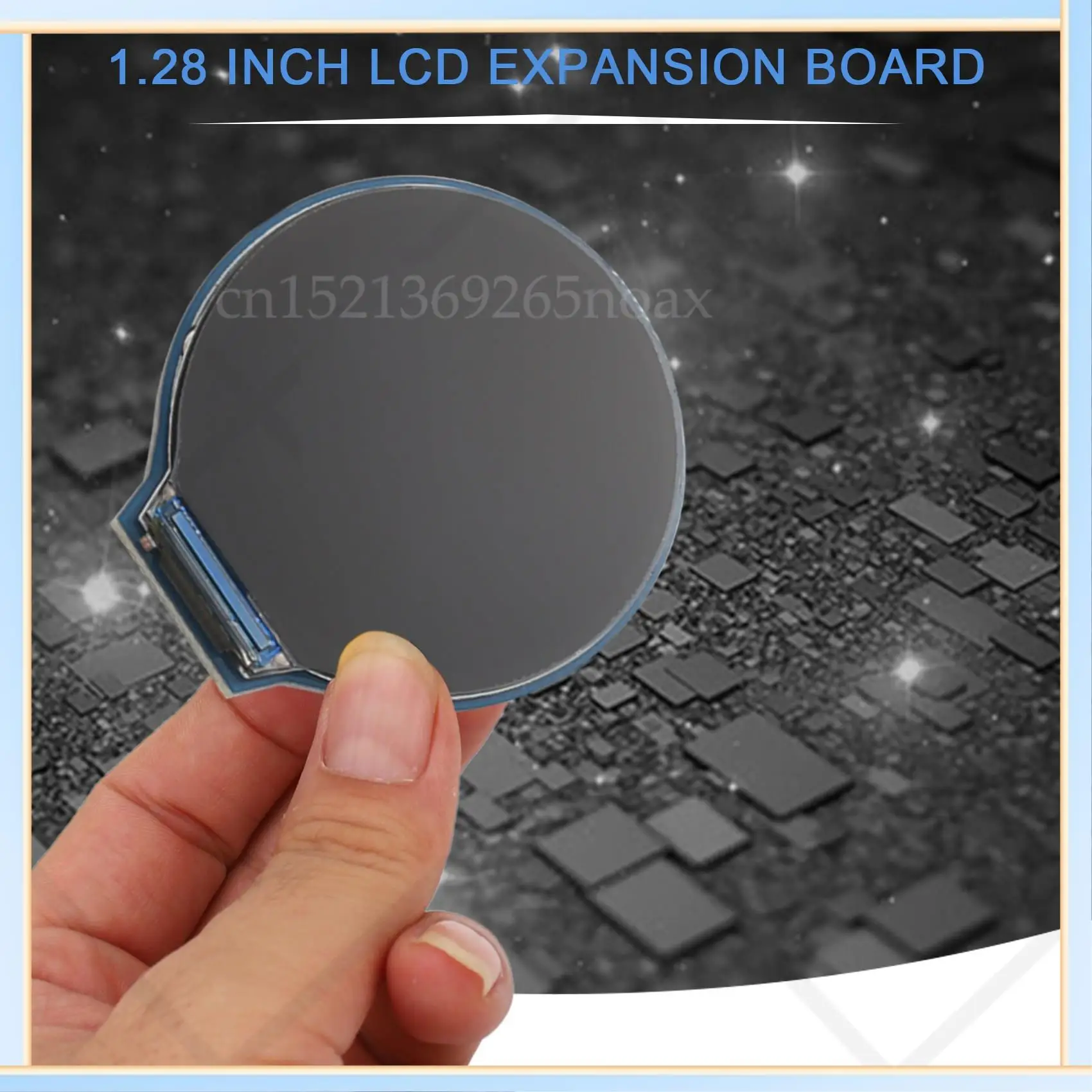 -SPOR 1.28Inch Round Display LCD Screen Module GC9A01 SPI Communication RGB 65K Color Support For Raspberry