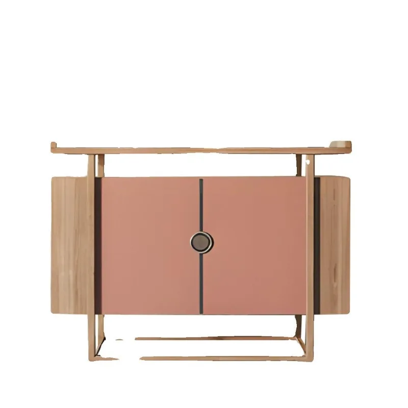 New Chinese-style household shoe cabinet, dining side cabinet, light luxury large-capacity storage cabinet